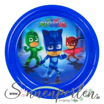 Kinder Plastikteller 3D PJ Masks